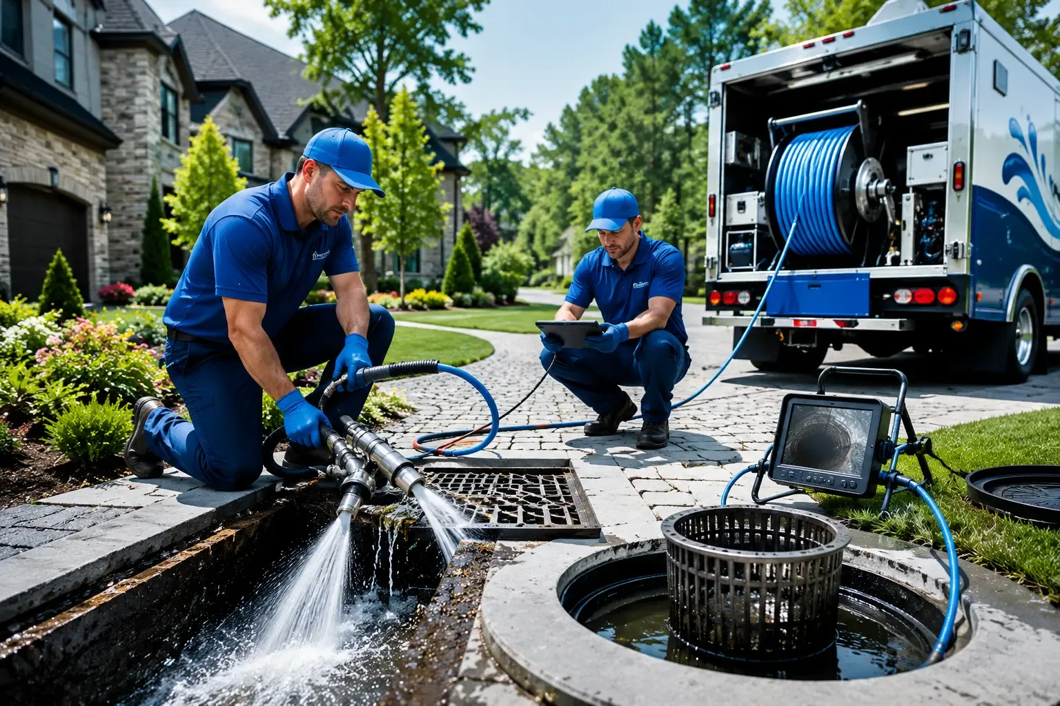 Local outdoor drain cleaning professionals in Dickinson, TX
